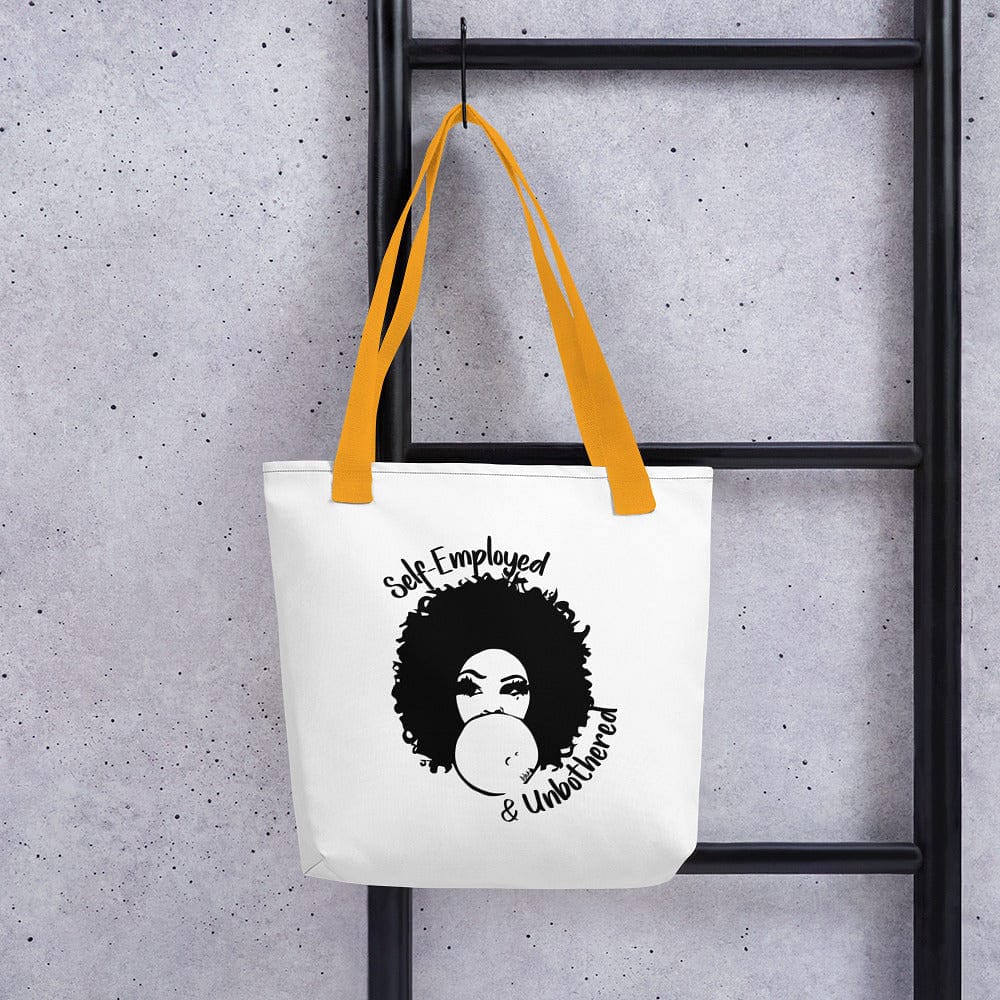 Self-Employed & Unbothered Tote bag - Entrepreneur Life