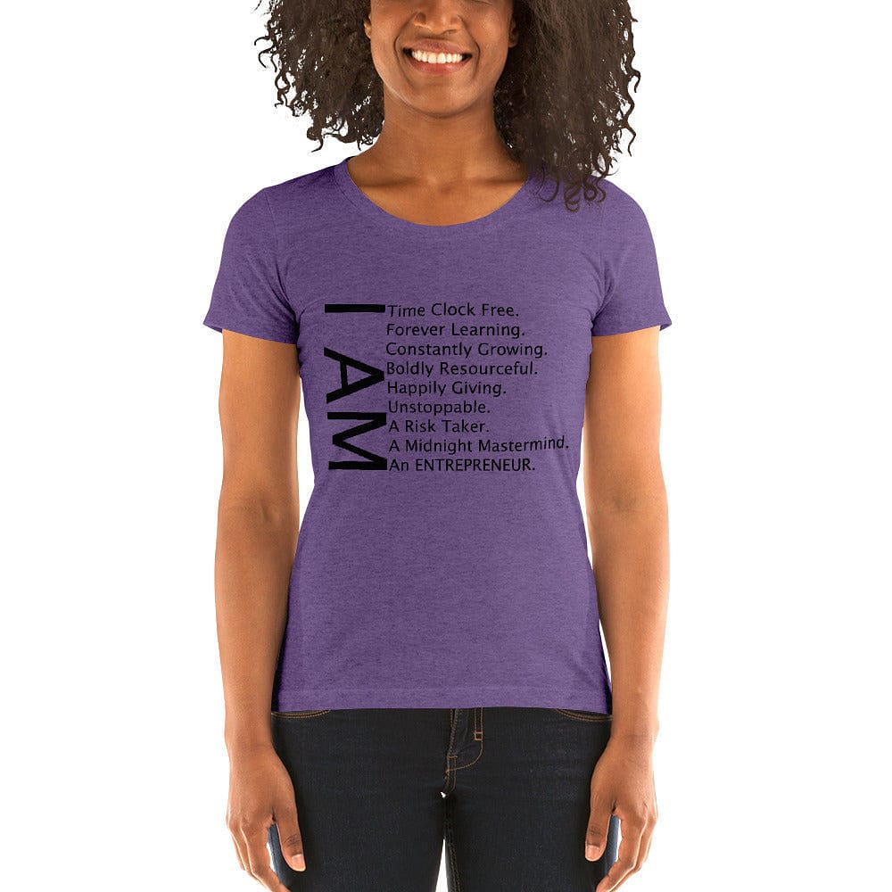 I AM Ladies' short sleeve t-shirt - Entrepreneur Life