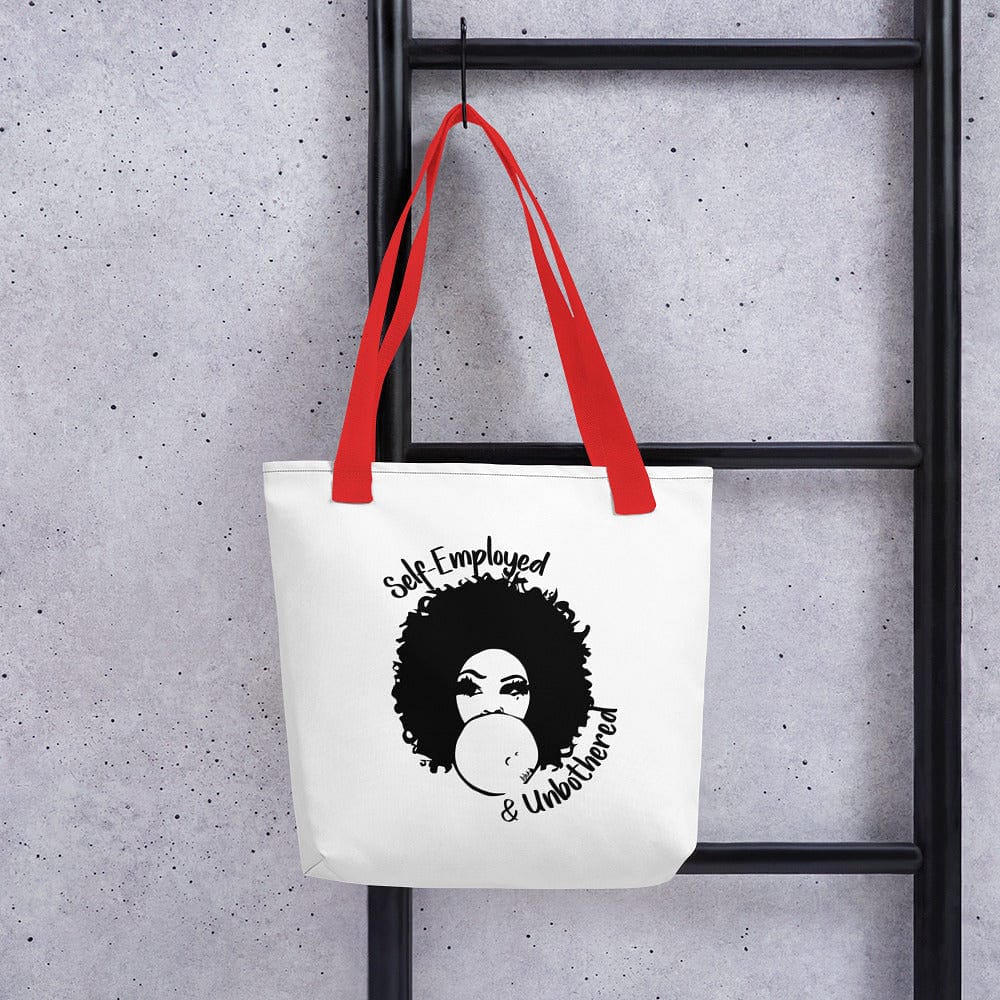 Self-Employed & Unbothered Tote bag - Entrepreneur Life