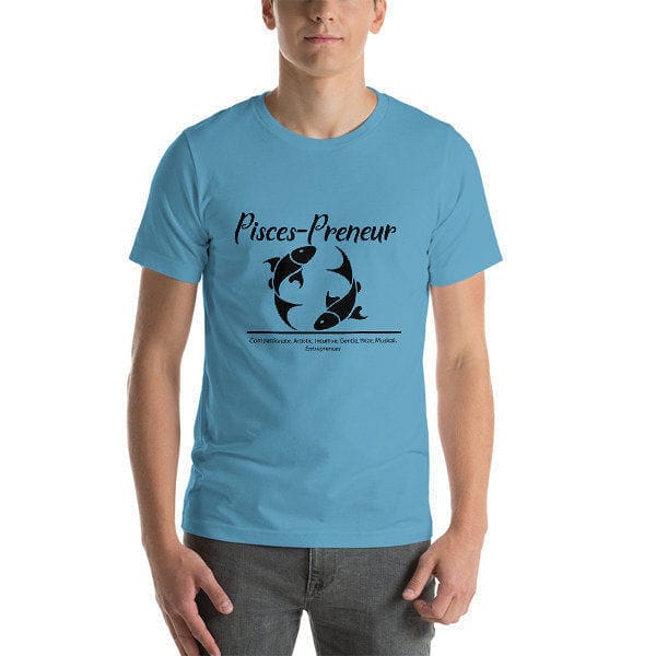 Pisces-Preneur Short-Sleeve Unisex T-Shirt - Entrepreneur Life