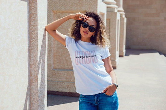 Strong Women's Relaxed T-Shirt - Entrepreneur Life