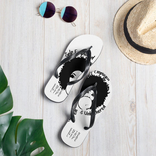 Self-Employed & Unbothered Flip-Flops - Entrepreneur Life