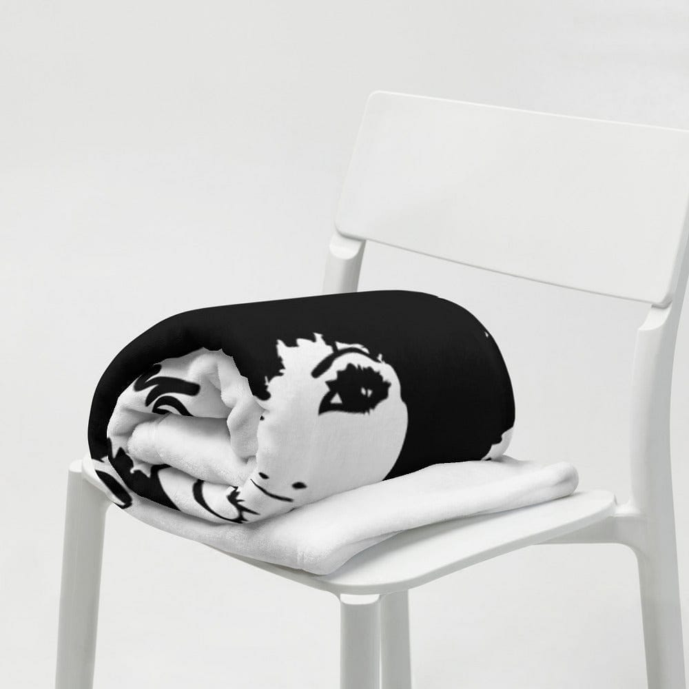 Ebony Entrepreneur Throw Blanket - Entrepreneur Life