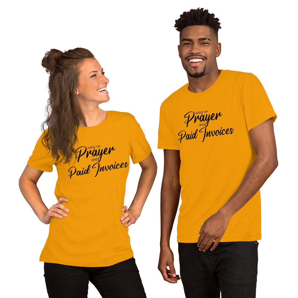 Living on Prayer Short-Sleeve Unisex T-Shirt - Entrepreneur Life