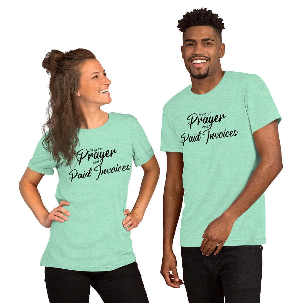 Living on Prayer Short-Sleeve Unisex T-Shirt - Entrepreneur Life