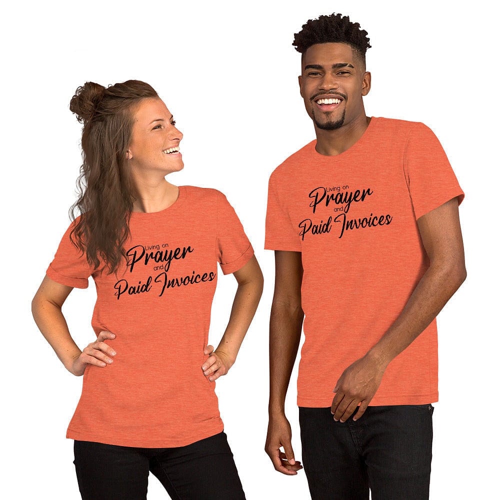 Living on Prayer Short-Sleeve Unisex T-Shirt - Entrepreneur Life