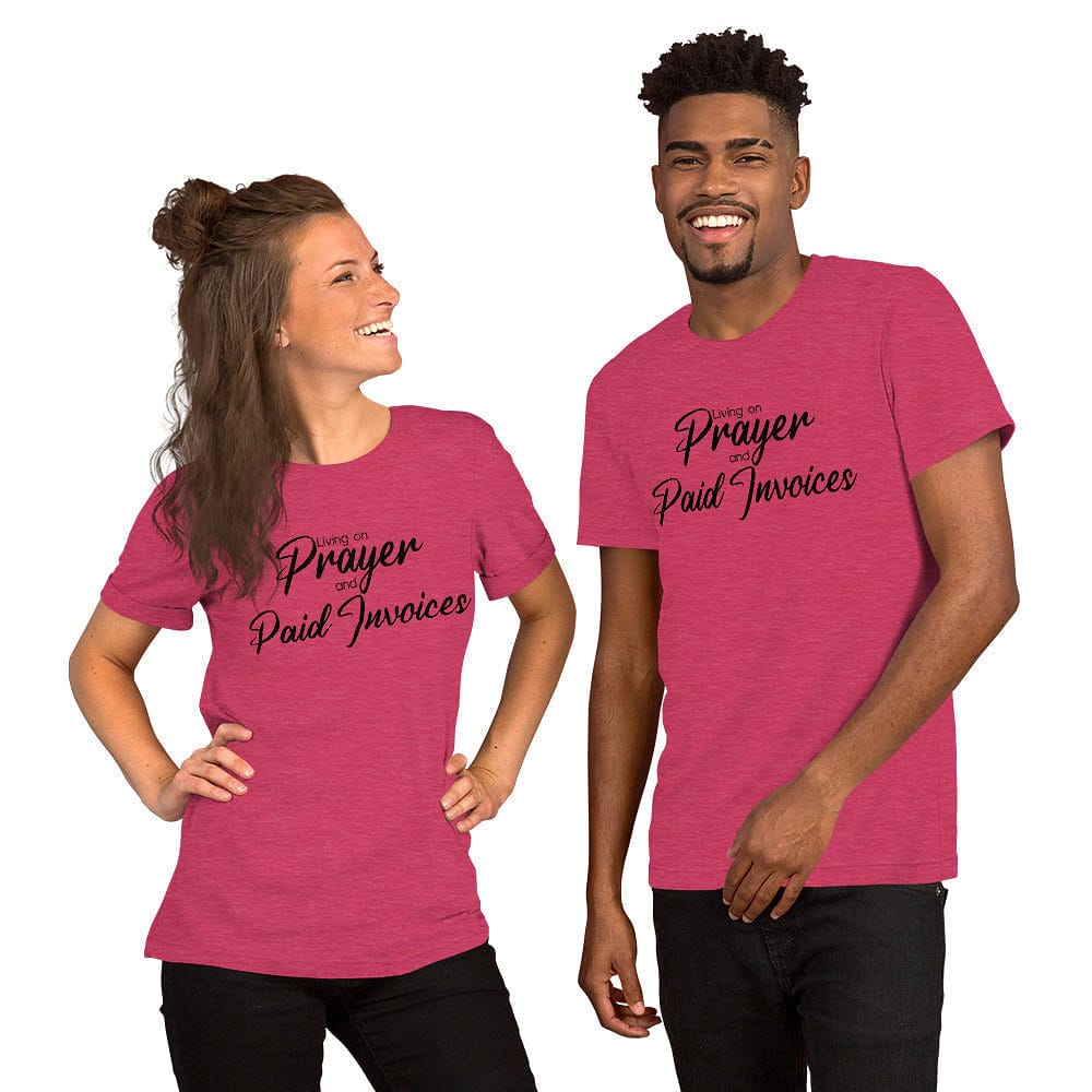 Living on Prayer Short-Sleeve Unisex T-Shirt - Entrepreneur Life