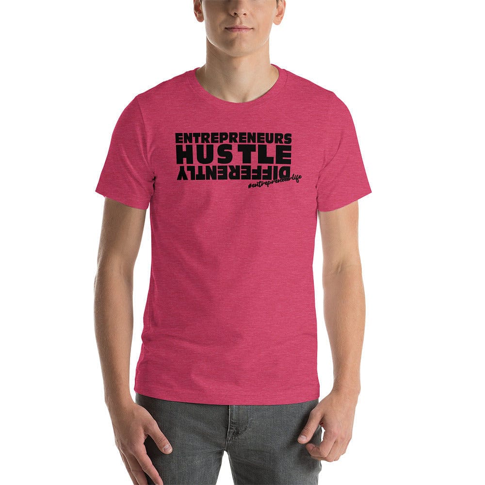 Hustle Short-Sleeve Unisex T-Shirt - Entrepreneur Life