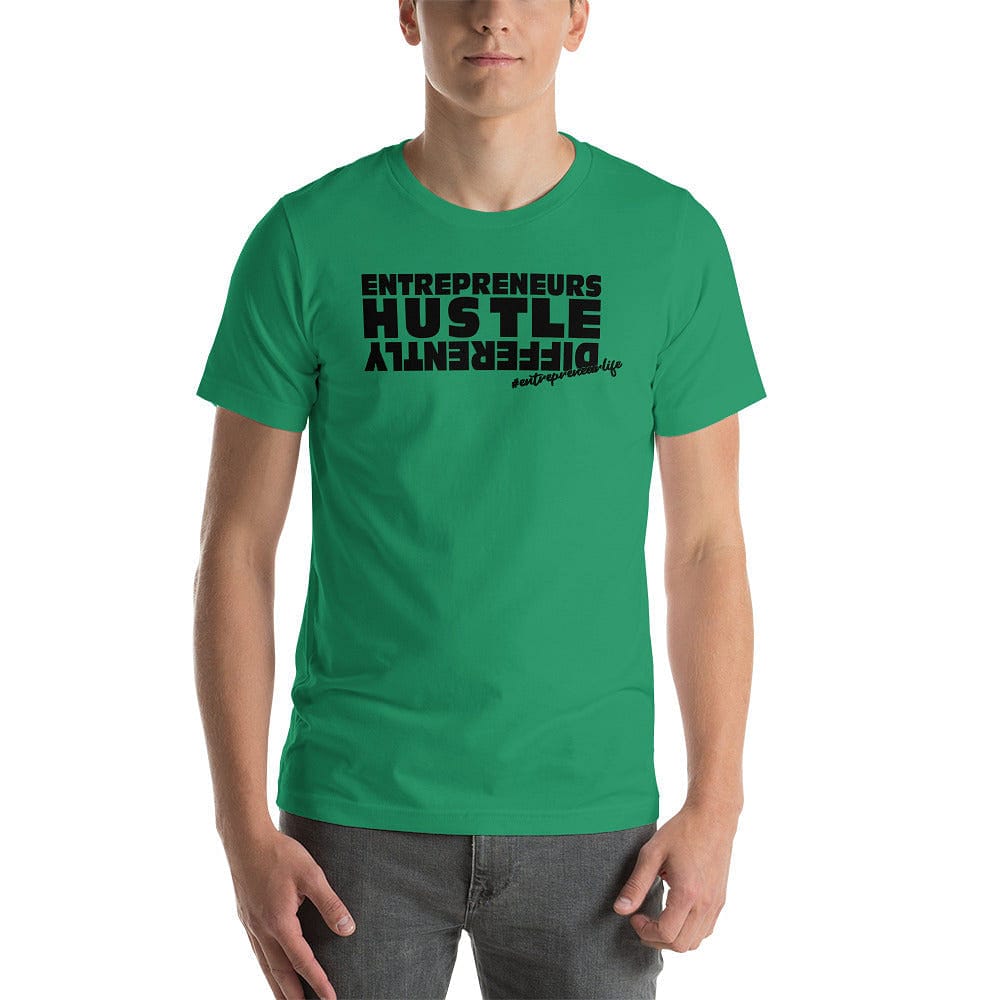 Hustle Short-Sleeve Unisex T-Shirt - Entrepreneur Life