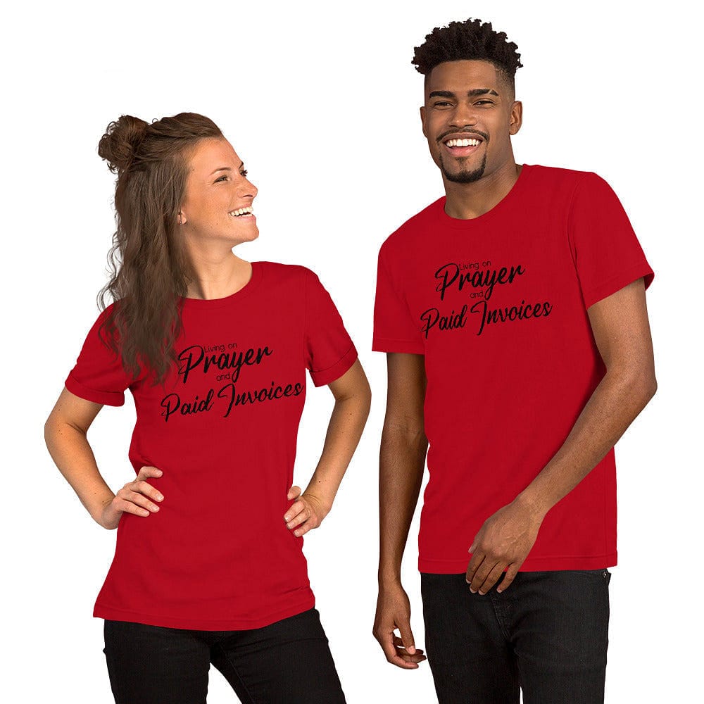Living on Prayer Short-Sleeve Unisex T-Shirt - Entrepreneur Life