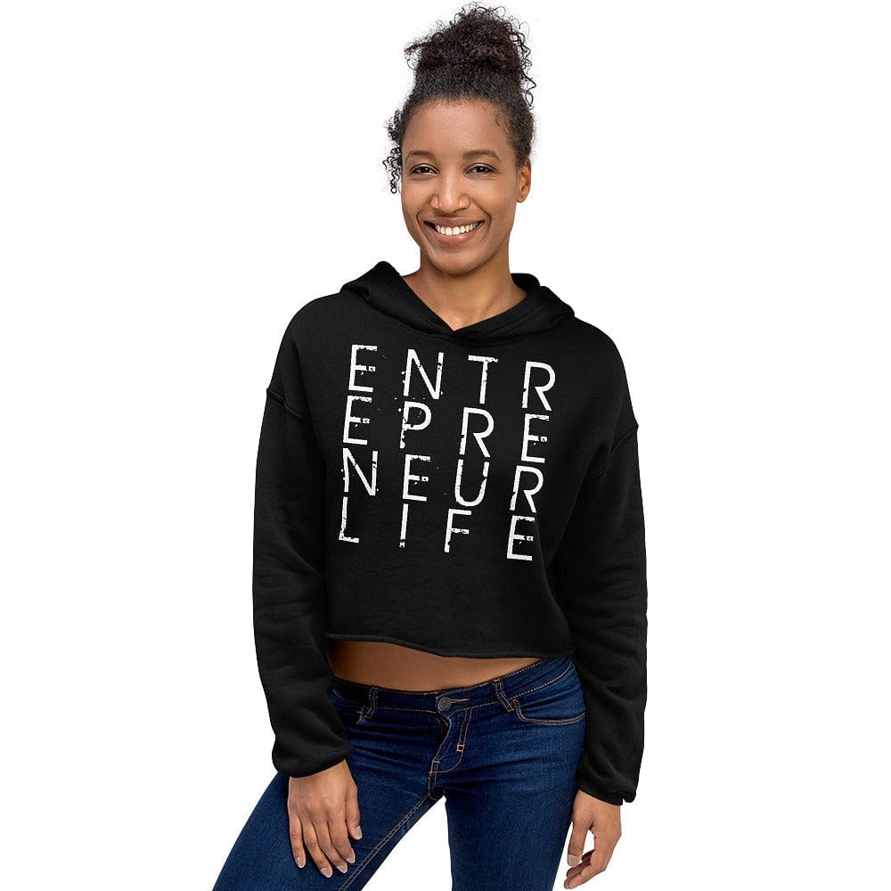 Entrepreneur Life Women's Crop Hoodie - Entrepreneur Life