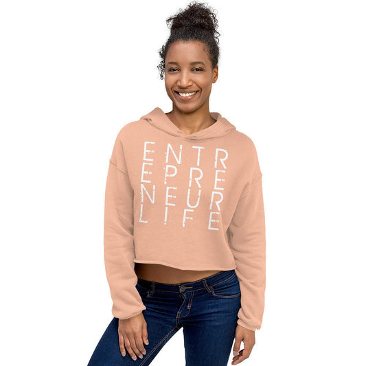 Entrepreneur Life Women's Crop Hoodie - Entrepreneur Life