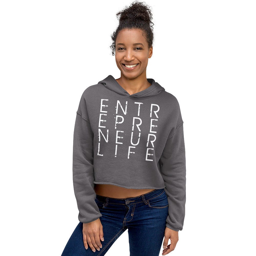 Entrepreneur Life Women's Crop Hoodie - Entrepreneur Life