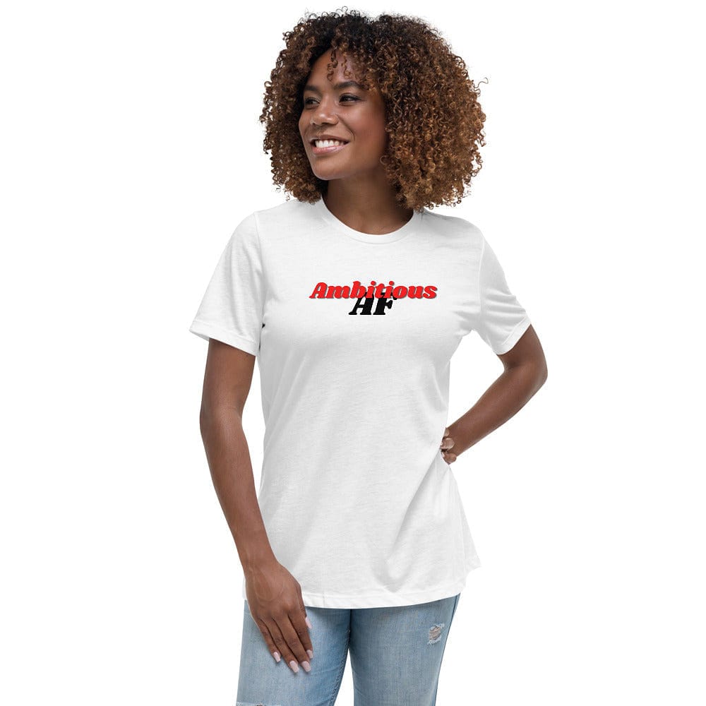 Ambitious AF - white