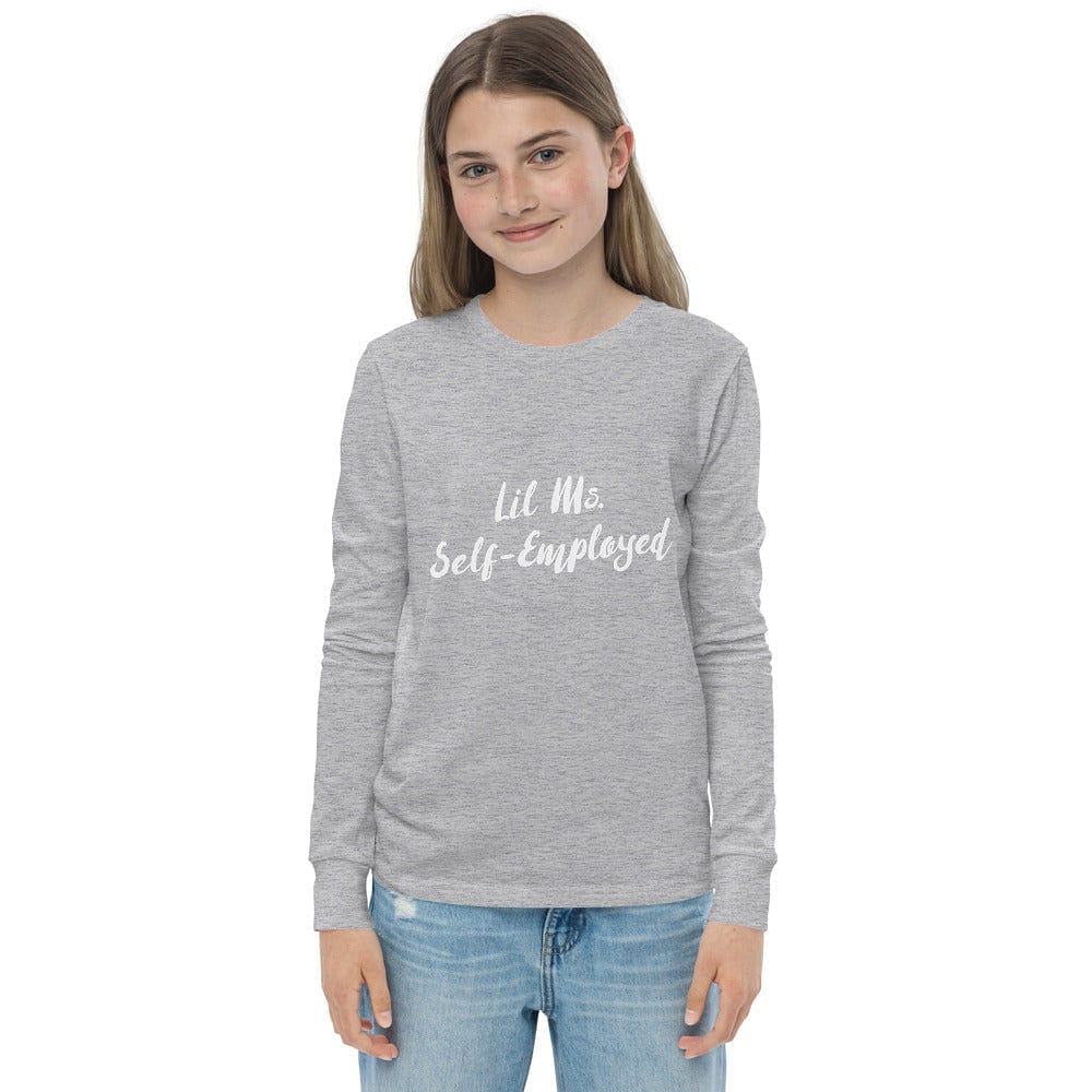 Lil Ms. Self-employed Long Sleeve Tee - Entrepreneur Life