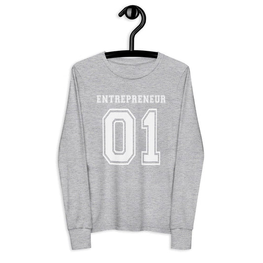 Entrepreneur Life Jersey Youth Long Sleeve Tee - Entrepreneur Life