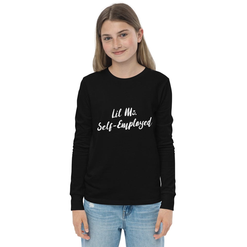 Lil Ms. Self-employed Long Sleeve Tee - Entrepreneur Life