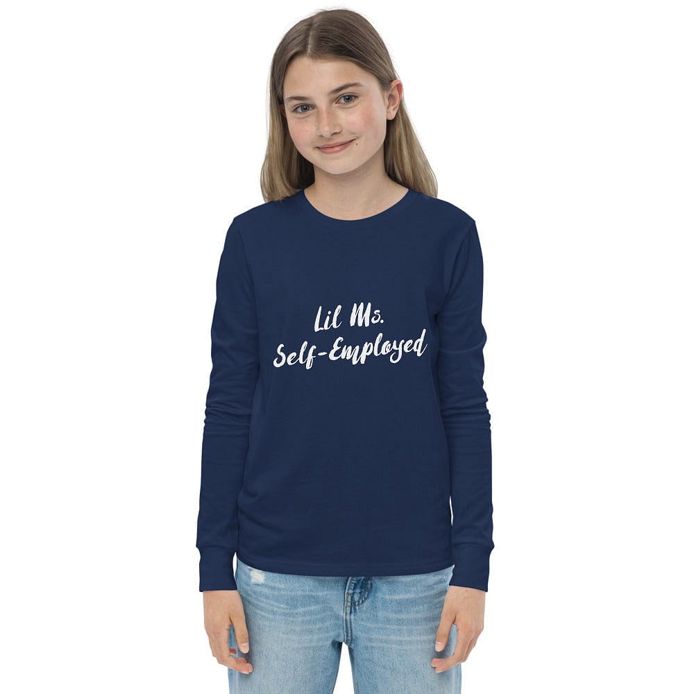 Lil Ms. Self-employed Long Sleeve Tee - Entrepreneur Life