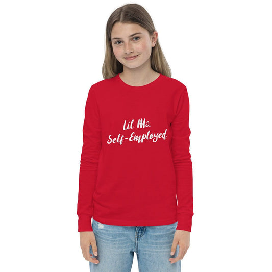 Lil Ms. Self-employed Long Sleeve Tee - Entrepreneur Life