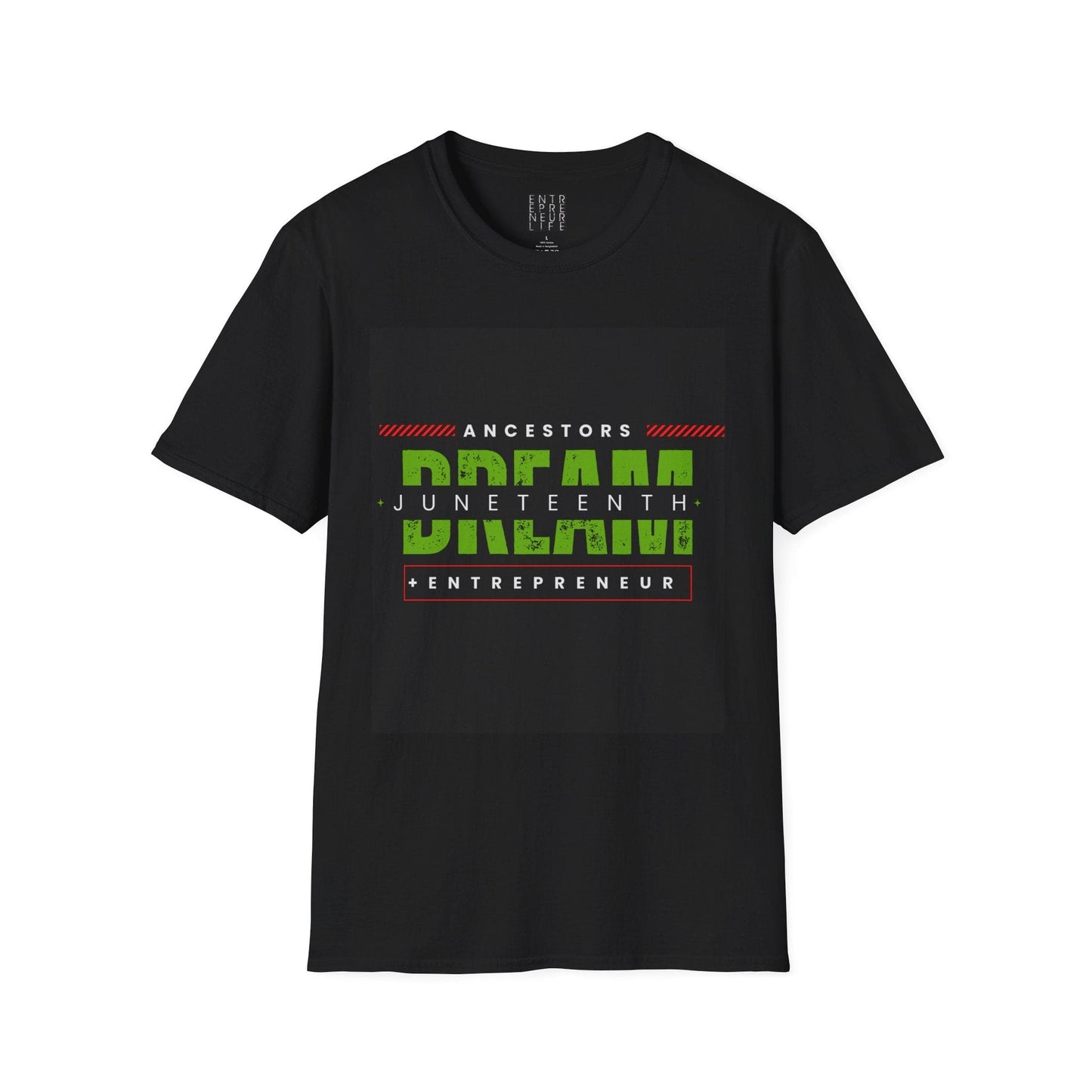 Juneteenth Entrepreneur T-Shirt, Unisex Softstyle Tee, African American History Shirt, Casual Wear, Gift for Activists