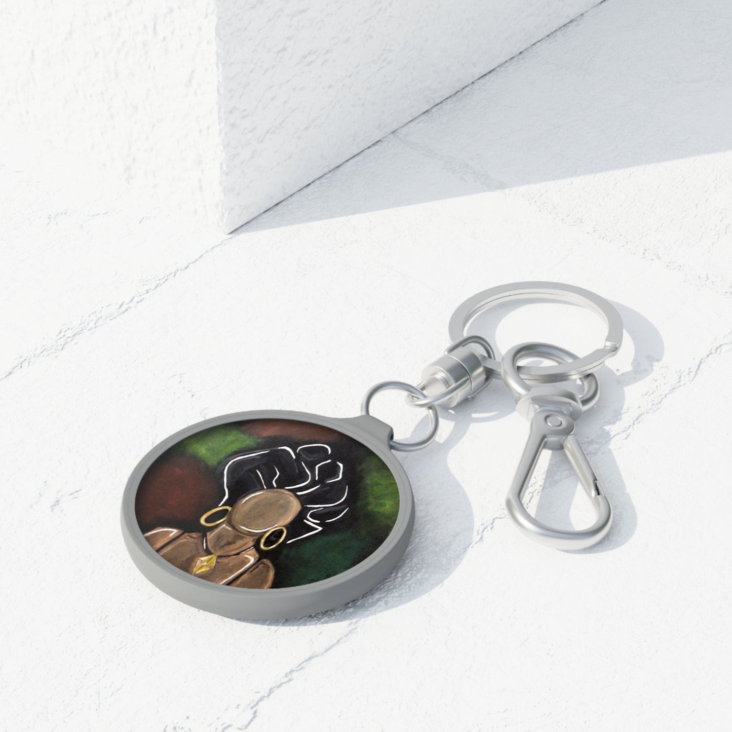 Empowering Keyring Tag, Inspirational Keychain Gift, Personalized Key Holder, Affirmation Key Ring, Unique Accessory for Her, [...]